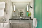 Marble Bathrooms with steam showers and stand alone tubs
